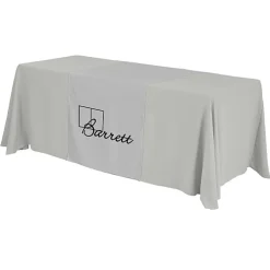 Serged 6-foot Closed-Back Table Throw and Runner Kit - 24 hr