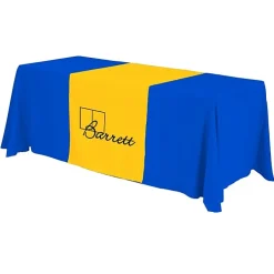 Serged 6-foot Closed-Back Table Throw and Runner Kit - 24 hr