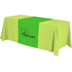 Serged 6-foot Closed-Back Table Throw and Runner Kit - 24 hr