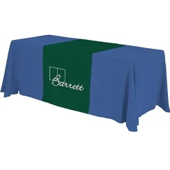 Serged 6-foot Closed-Back Table Throw and Runner Kit - 24 hr
