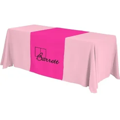 Serged 6-foot Closed-Back Table Throw and Runner Kit - 24 hr