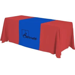 Serged 6-foot Closed-Back Table Throw and Runner Kit - 24 hr