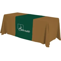 Serged 6-foot Closed-Back Table Throw and Runner Kit - 24 hr