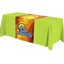 Serged 6-foot Closed-Back Table Throw and Runner Kit - Full Color