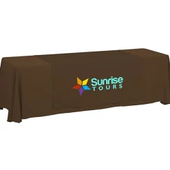Serged 8-foot Closed-Back Table Throw and Runner Kit