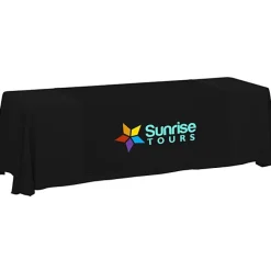 Serged 8-foot Closed-Back Table Throw and Runner Kit