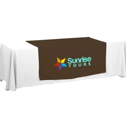 Serged 8-foot Closed-Back Table Throw and Runner Kit
