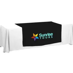 Serged 8-foot Closed-Back Table Throw and Runner Kit