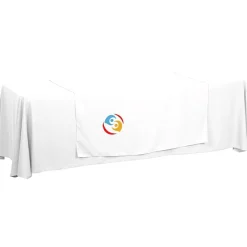 Serged 8-foot Closed-Back Table Throw and Runner Kit - 24 hr