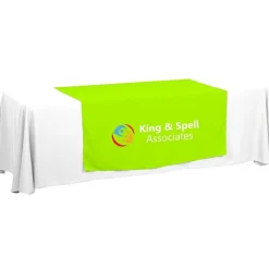 Serged 8-foot Closed-Back Table Throw and Runner Kit - 24 hr