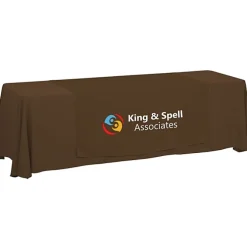 Serged 8-foot Closed-Back Table Throw and Runner Kit - 24 hr
