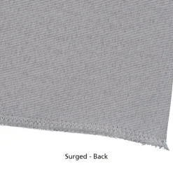 Serged 8-foot Closed-Back Table Throw and Runner Kit - 24 hr