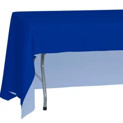 Serged Open-Back Polyester Table Throw - 16 feet