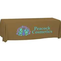 Serged Open-Back Polyester Table Throw - 8 feet - 24 hr