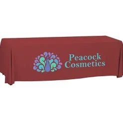Serged Open-Back Polyester Table Throw - 8 feet - 24 hr