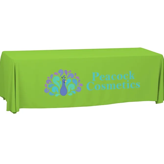 Serged Open-Back Polyester Table Throw - 8 feet - 24 hr
