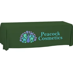Serged Open-Back Polyester Table Throw - 8 feet - 24 hr