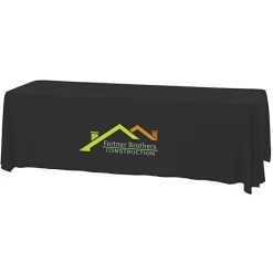 Serged Open-Back Stain Resistant Table Throw - 8 feet