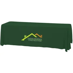 Serged Open-Back Stain Resistant Table Throw - 8 feet