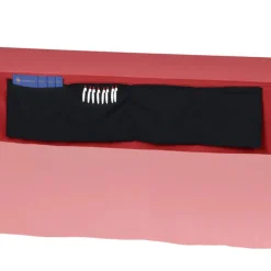 Serged Open-Back Table Throw with Pocket - 8 feet