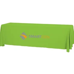 Serged Open-Back Table Throw with Pocket - 8 feet