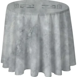 Serged Round Table Throw - Bar Height - Full Color