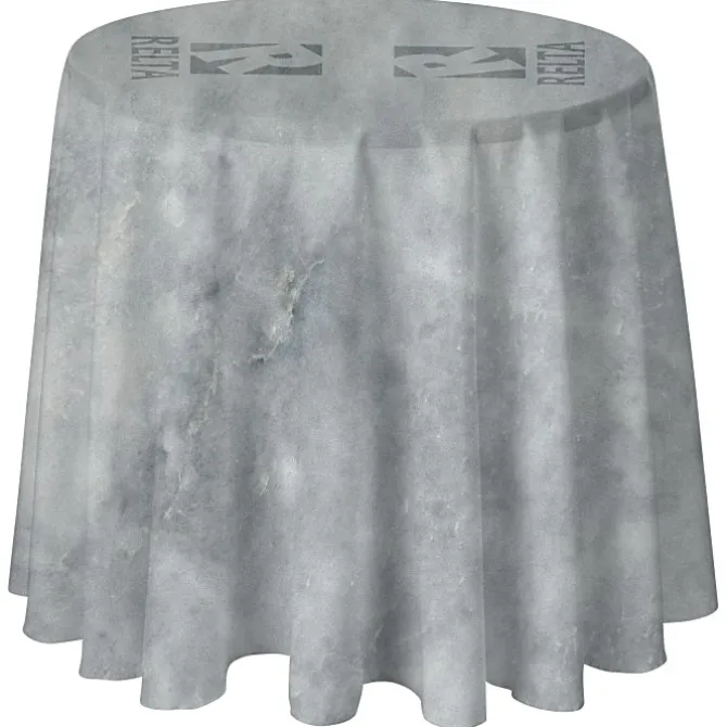 Serged Round Table Throw - Bar Height - Full Color