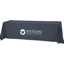 Serged Value Closed-Back Table Throw - 8 feet