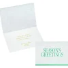 Shimmery Snowflakes Greeting Card