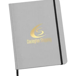 Shinola Hard Cover Linen Notebook - 9 inches x 7 inches