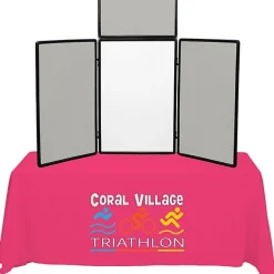 Show N Write Tabletop Display Kit - 6 feet - Blank