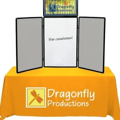 Show N Write Tabletop Display Kit - 6 feet - Header