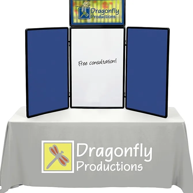 Show N Write Tabletop Display Kit - 6 feet - Header