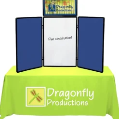 Show N Write Tabletop Display Kit - 6 feet - Header