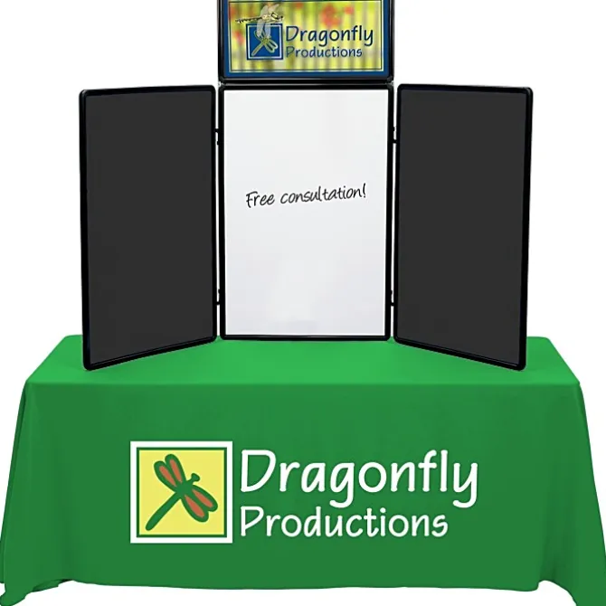Show N Write Tabletop Display Kit - 6 feet - Header