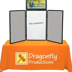 Show N Write Tabletop Display Kit - 6 feet - Header