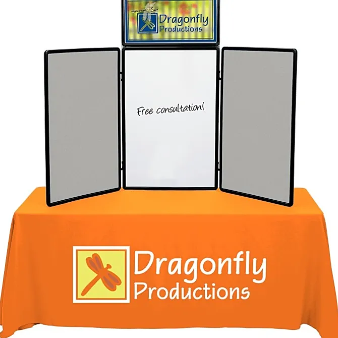 Show N Write Tabletop Display Kit - 6 feet - Header