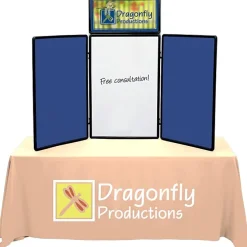 Show N Write Tabletop Display Kit - 6 feet - Header