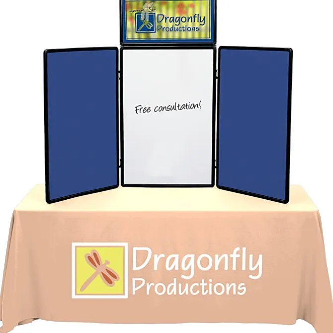 Show N Write Tabletop Display Kit - 6 feet - Header