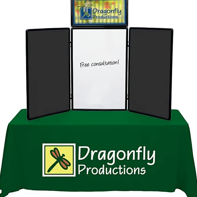 Show N Write Tabletop Display Kit - 6 feet - Header