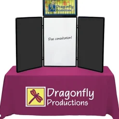 Show N Write Tabletop Display Kit - 6 feet - Header