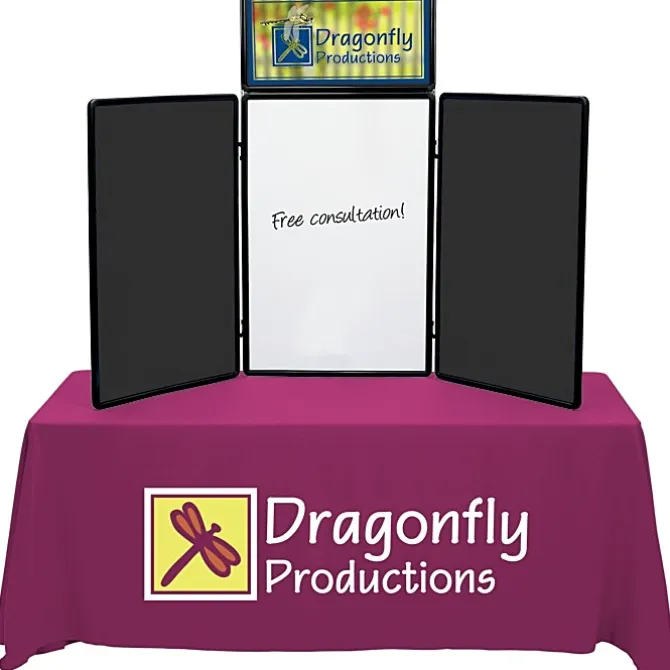 Show N Write Tabletop Display Kit - 6 feet - Header