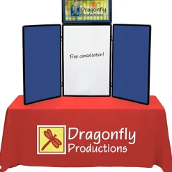Show N Write Tabletop Display Kit - 6 feet - Header