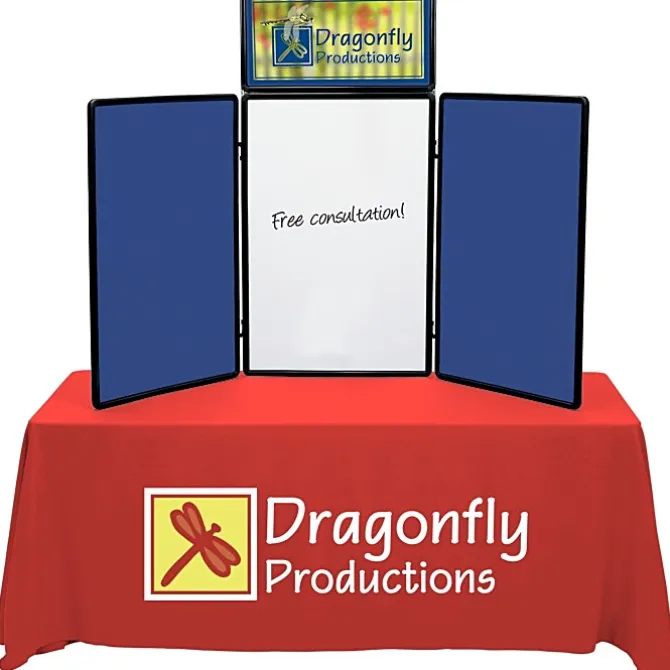Show N Write Tabletop Display Kit - 6 feet - Header