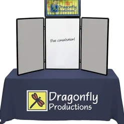Show N Write Tabletop Display Kit - 6 feet - Header
