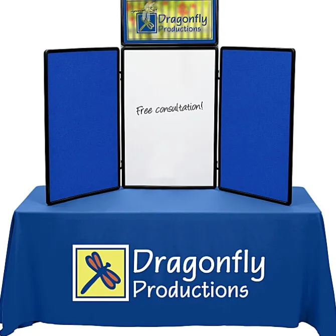Show N Write Tabletop Display Kit - 6 feet - Header