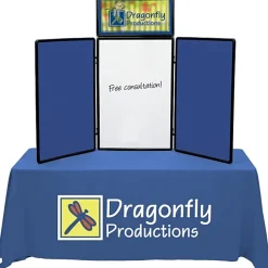Show N Write Tabletop Display Kit - 6 feet - Header