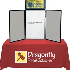 Show N Write Tabletop Display Kit - 6 feet - Header