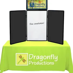 Show N Write Tabletop Display Kit - 6 feet - Header
