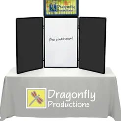 Show N Write Tabletop Display Kit - 6 feet - Header